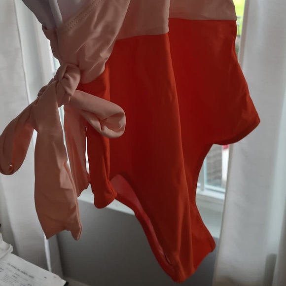 2021Women's One Piece Swimsuit Wrap Color - Picture 10 of 10